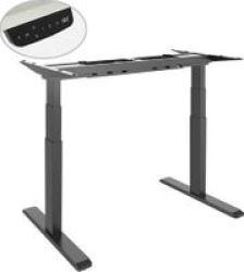 LUMIN Lumi Sit-stand Adjustable Electric Desk Up To 125KG White