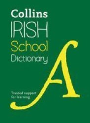 Collins Irish School Dictionary Irish English Paperback