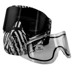 Empire Le Zebra E Flex Goggle Paintball Mask