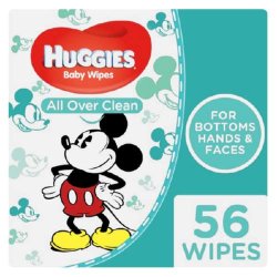 Huggies Baby Wipes All Over Clean 56 Wipes