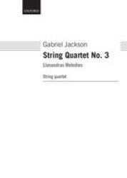 String Quartet No. 3 Book Score And Parts