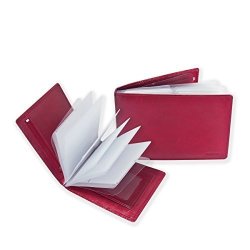 24 Ikepod Card Wallet purse For Men And Women Full-grain Leather Rfid Blocking Slots & Id Window