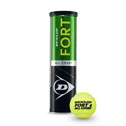 Dunlop Fort All Court Tennis Balls Tube Of 4