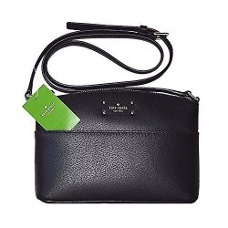 Kate Spade New York Grove Street Millie Leather Shoulder Handbag Purse Black