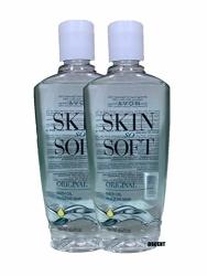 Lot Of 2 Avon Skin So Soft Sss Original Bath Oil 16.9 Oz Ea New & Sealed