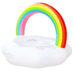 4AKID Safety Rainbow Swimming Ring For Children