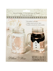Bride And Groom Drink Glass Covers