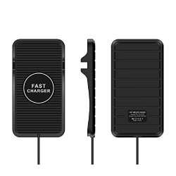 C7 Anti-skid Qi Wireless Fast Charger To 8X Series Huawei Samsung Millet Mobile