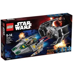 75150 Lego Star Wars Vader's Tie Advanced Vs. A-wing Starfighter