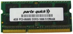 4GB Memory For Asus K52 Notebook K52JK DDR3 PC3-8500 1066MHZ RAM Parts-quick Brand
