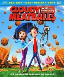 Cloudy With A Chance Of Meatballs Region A Blu-ray