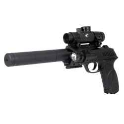 Gamo Pt85 Blowback Tactical Kit Co2 Powered Air Pistol Reviews Online Pricecheck