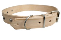 Leather Dog Collar 7 30MM X 600MM