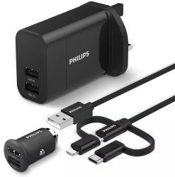 Philips USB Car And Wall Chargers