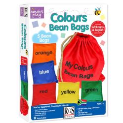 Bean Bags - Colours - 5 Pieces With Storage Bag