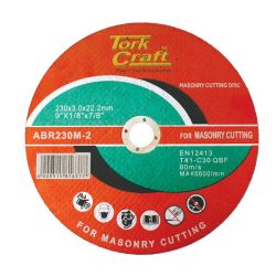 Cutting Disc Masonry 230X3.0X22.22MM - 4 Pack