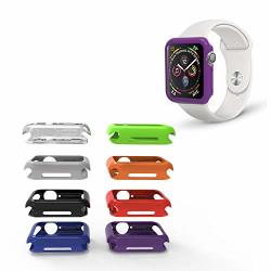 Reedcale Cover Bumper Case With 8 Color Pack For Apple Watch Series 4 40MM