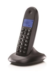 Motorola C1001 Cordeless Dect Phone - Black