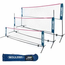 Volleyball Pickleball Net10ft Wide| Tennis PowerNet Portable Badminton 