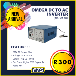 Omega. Omega 200W Inverter OP-W200