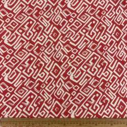 Cotton Twill PRINTED-3 Red