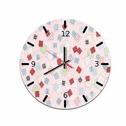 Keeyi Wall Clock -easy To Read Home office classroom school Clock Wall Clock Decorative Indoor Kitchen Clock 28CM