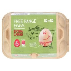 Extra Large Free Range Eggs 6 Pack