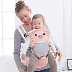 Baby Wrap Carrier - Pink Piggy