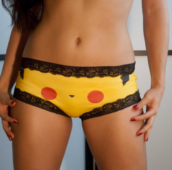 Pokemon Panties Briefs For Women Pikachu Panty - Size L