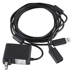 Sodial R USB Ac Power Adapter Compatible With Microsoft Xbox 360 Kinect Sensor