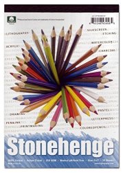 Stonehenge L21-STP250WH57 5 X 7 Versatile Artist Paper Pad White