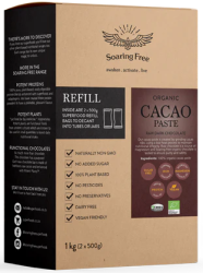 Organic Cacoa Paste 1KG 2 X 500G