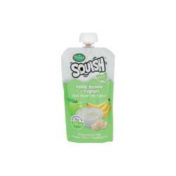 Rhodes Squish 100% Puree Baby Food 200ML Assorted Flavours - Apple Banana & Yoghurt