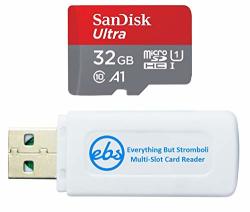Sandisk 32GB Microsd Ultra Memory Card Works With LG G6 LG V30 Q6 G5 G4 LG Tribute HD K40 Phoenix 4 Cell Phone SDSQUAR-032G-GN6MN