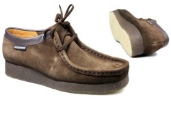 WATSON Mens Grasshopper Lace-up Style Shoes - Brown