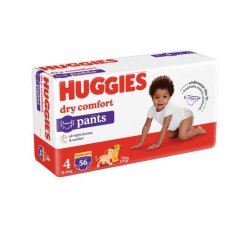 Huggies Nappies Size 4 56'S 1PACK