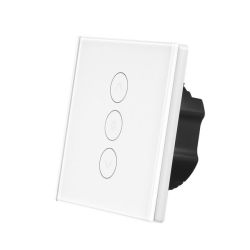 Smart Wifi Dimmer Switch Square Shape - Dimmable Works With Alexa And Google Assistant Ifttt - White Requires Neutral