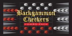 Backgammon checkers Combo Pack Brand New