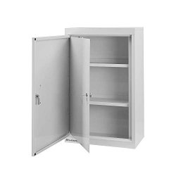 Lakeside LNC-6D Narcotic Cabinet Steel Double Door And Lock With 2 Adjustable Shelves Fully Assembled