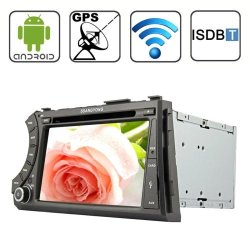 Rungrace 7.0 Inch Android 4.2 Multi-touch Capacitive Screen In-dash Car DVD Player For Ssangyong Acyton Kyron With Wifi Gps Rds Ipod Bluetooth Isdb-t