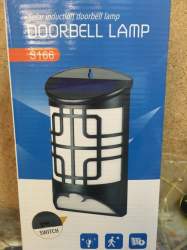 Bulk From 6PCS Solar Induction Doorbell Lamp S166