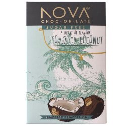 Nova 54% Dark Chocolate 100G - Toasted Coconut