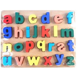 Wooden Alphabet Puzzle Letter Puzzles For Toddlers Children