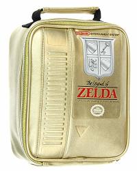 The Legend Of Zelda Nes Classic Gold Video Game Cartridge Insulated Lunch Box Bag Tote