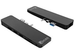 Juiced Systems Cruzhub - Microsoft Surface Laptop 2 Adapter - Designed For Surface Laptop 2 - Gigabit Ethernet - 4K HDMI - 2 USB