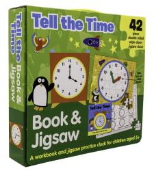 Tell The Time Book & Jigsaw Set Book
