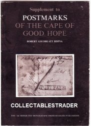 Postmarks Of The Cape Of Good Hope By Robert Goldblatt Rdpsa