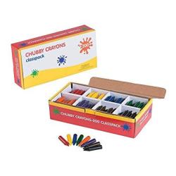 8-COLOR Chubby Crayon Classpack