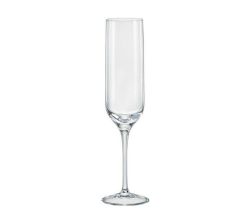 Uma Crystal Champagne Flute Glass 200ML Set Of 6