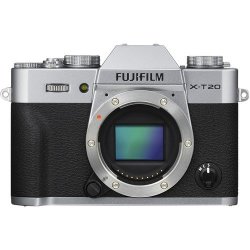 Fujifilm X-T20 Mirrorless Digital Camera Body Only - Silver